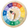 Ikea UNDERHALLA/UNDERHORA: Wooden Educational Clock (605.066.81)