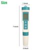 7 in 1 Digital LCD PH/TDS/EC/ORP/TEMP/SG/Salinity Water Quality Tester Meter Pen