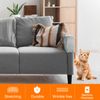 sourcing map 2 Pcs Sofa Armrest Covers Stretch Couch Armrest Cover for Chairs Sofas Couch Arm, Scratch-Resistant Sofa Arm Cover, Light Gray