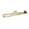 Piano Bench Lid Support/ Prop Brass Hardware Compact Design - Screws Included