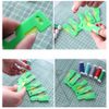 6 Pcs Needle Threaders Sewing Needles Automatic Needle Threader for Sewing Needle Threaders Hand Sewing DIY Needle Threaders Hand Machine Sewing Tool(Random Color)