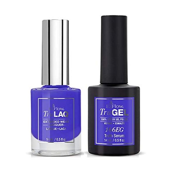 EzFlow - Color Duos - Lacquer + Gel - Truth Serum - 14mL / 0.5oz EACH