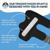 Premium Comfort Trigger Finger Splint Set: Superior Padding for All-Day Relief
