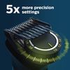 NEW Philips Norelco Multigroom Series 9000 - 21 piece Men's Grooming Kit for beard, body, face, nose, ear hair trimmer w/ premium storage case, MG9510/60