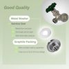 For Prier C-134/135/144 Wall Hydrant Stem Packing Replacement Kit C-134KT-803