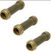 SharkBite U3016LF Brass 3/4" X 3/4" Slip Coupling Pack Of 3