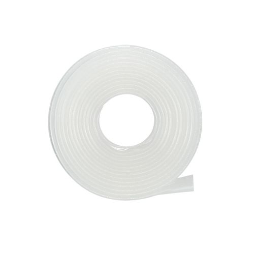 sourcing map Heat Shrink Tubing 14mm Flat 1m 2:1 Heat Shrink Tube Wire Wrap Clear