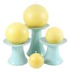 Candlestock Handmade Natural Beeswax Ball Candle - 5"