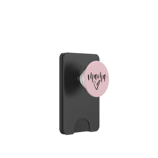 Mama with Heart JLZ068 PopSockets PopWallet for MagSafe