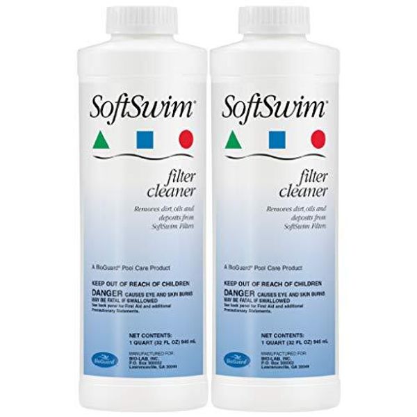 BioGuard SoftSwim Filter Cleaner 32 oz - 2 Pack
