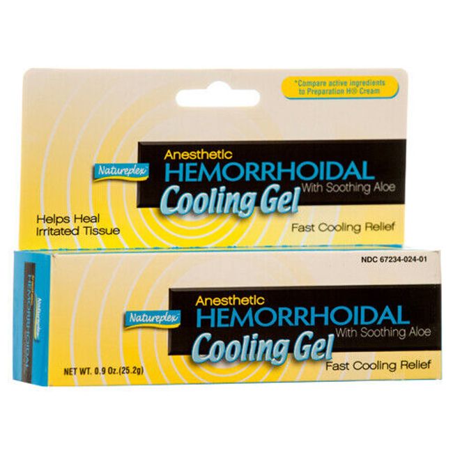 Natureplex Anesthetic Hemorrhoidal Cooling Gel With Soothing Aloe (EXP 12/2024)