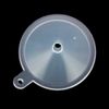 yueton 12pcs Mini Plastic Funnels Essential Oils & Sand Art (Round Edge)