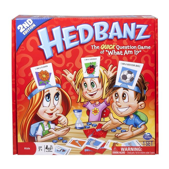 HedBanz Game 2nd Edition The Quick Question Game of What Am I?