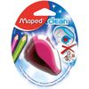 Maped Clean Two Hole Pencil Sharpener (Assorted Colours)