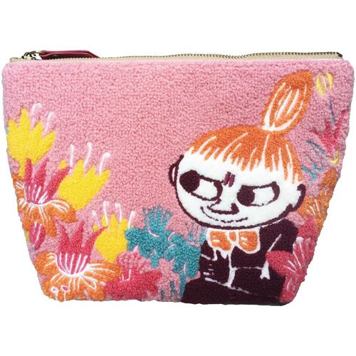 Moomin Little My Sagara Embroidered Pouch, Flower Field MMAP2263R