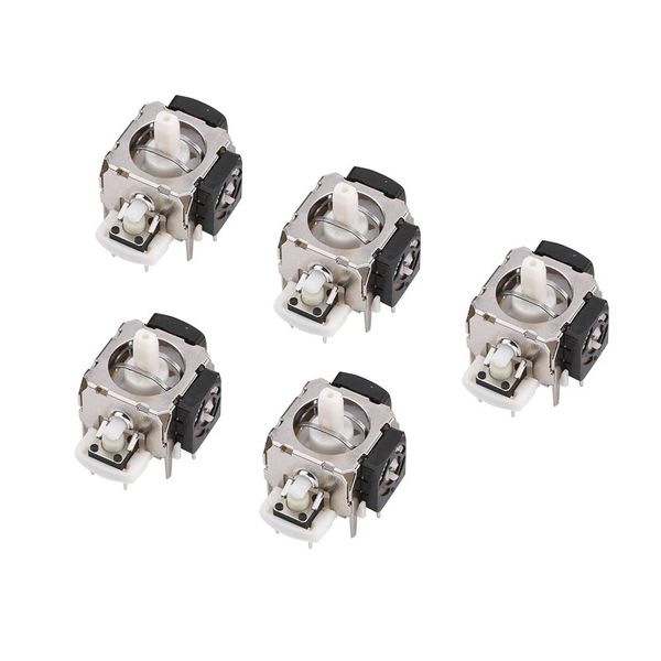Zopsc 5 Pcs Analog Stick 3D Joystick Module Replacement for 360 Controller Gamepad Replacement Plug and Play