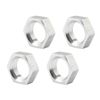 Allstar Performance ALL18295 Jam Nut Thin OD, 3/4-16 in Left Hand , Zinc