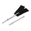 HEALLILY Drawstring Threader Easy Pull Bodkin Threader with Tweezers for Elastic Threading Yarn 2Pcs (Silver)