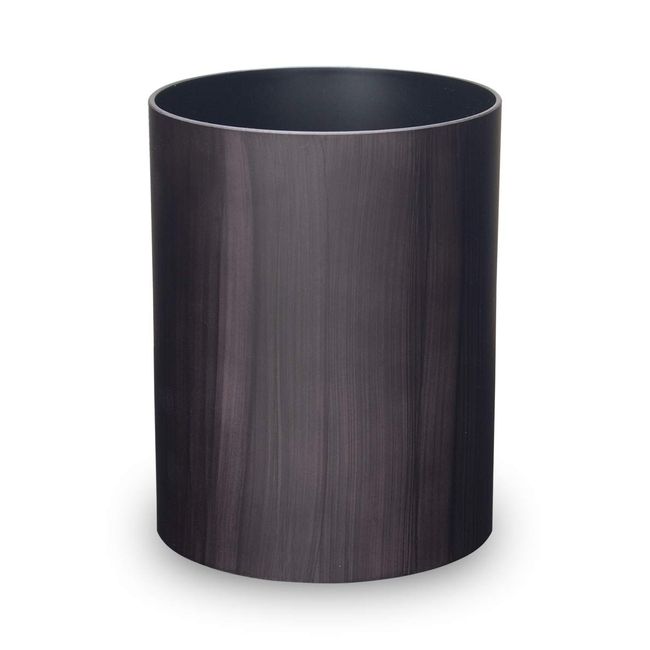 TATSU-CRAFT Wood Grain Painted Trash Can Natural Wood Box, S, 1.3 gal (3.4 L), Greysh, Walnut Trash Can, Stylish, Outdoor, No Lid, Kitchen, Pail, Lid, Interior Decoration, Miscellaneous Goods, Hotel,