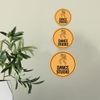 Circle Plus Dance studio Wall or Door Sign | Easy Installation | Business & Studio Signage - Large