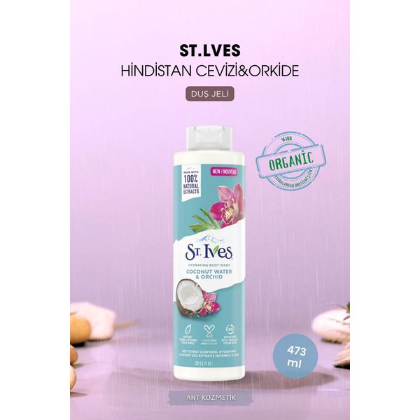 St.lves Hydrating Body Wash Coconut Water&orchid