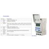 Programmable 7 Day, 24 hrs Timer 24V 16A Relay Switch, DIN Mount 1 Channel