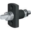 Blue Sea Systems 2201 Term Feed Through Stud 5/16", Small, Black