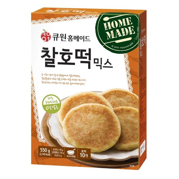 Q One Stuffed Pancake Mix, korean stuffed,stuffed, 19.4 Ounce