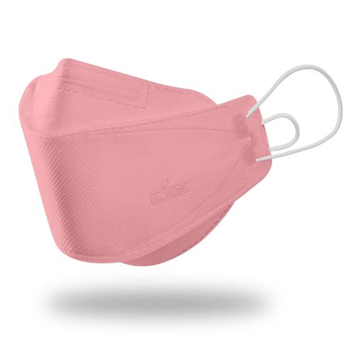 BOTN Kids Pink Color 10Pcs KF94 Protective and Safety Mask, 4-Layer Filter and 3D Design, Adjustable Strap and Premium Quality Made in Korea (Small, Pink)