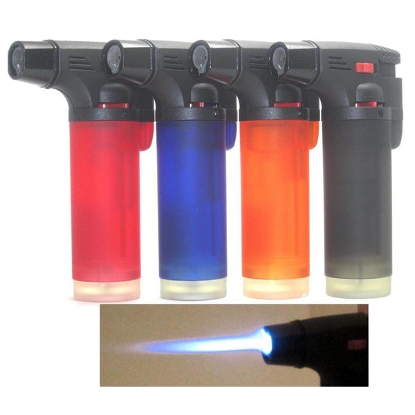 Eagle 4 Pack Jet Torch Gun Lighter Adjustable Flame Windproof Butane Refillable