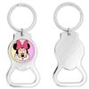 Minnie Mouse inspired Bottle Opener Keychain Round #4