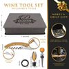 Personalized 4 Piece Wine Tool Gift Set