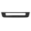 Carbon Fiber CD Air Conditioning Control Panel Cover, 2 PCS Vehicle CD Control Panel Frame Trim for A Class B Class CLA GLA