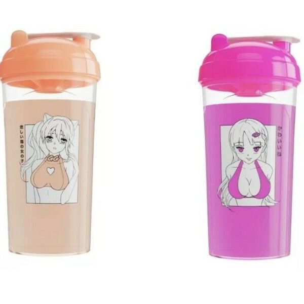 GamerSupps GG Waifu Cup IX Mischievous AND VIII SAD NEKO SET !!CONFIRMED ORDER!!