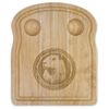'Capybara in Circle Frame' Wooden Breakfast Board (WB00085190)