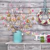AFYHH 30Pcs Easter Egg Bunny Decorations For Tree Hanging Easter Decorations Home Indoor Easter Hanging Eggs Bunny Ornaments Easter Tree Decoration
