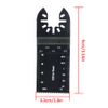 Oscillating Multi Tool Saw Blades Multi Tool Blades 100PCS for Wood Metal