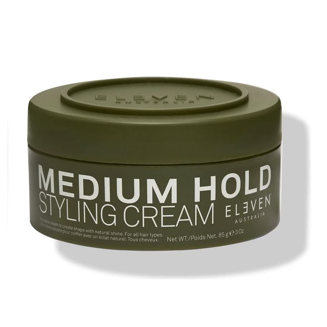 ELEVEN AUSTRALIA Medium Hold Styling Cream | Forme das Haar mit natürlichem Glanz mit der Stylingcreme für mittleren Halt - 85g