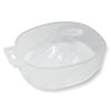 Maniküreschale transparent ergonomisch geformt Handbad