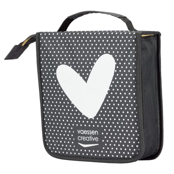 Vaessen Creative Storage Folder, Metal, Black, 9.8 x 9.8 x 3.1 inches