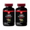 LIVER SUPPORT COMPLEX -anti-inflammatory support - milk thistle pills - 2 Bottle