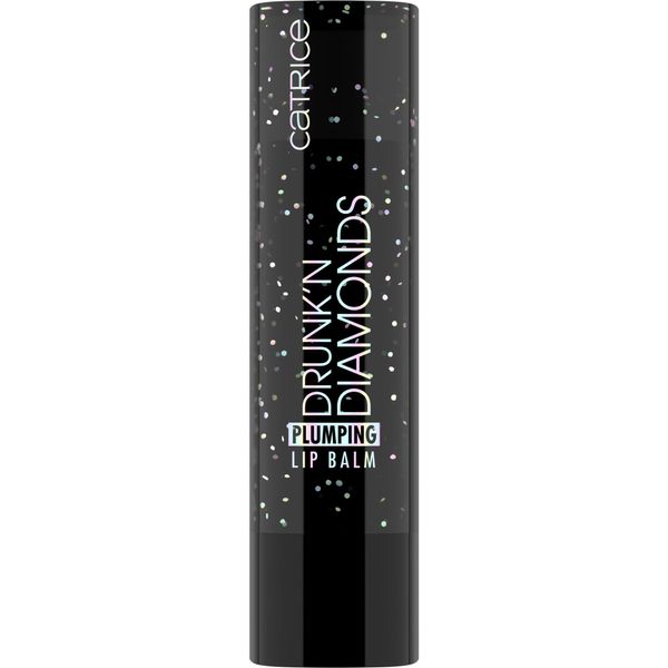 Catrice Drunk'n Diamonds Plumping Lip Balm, Nr. 050, Rot, feuchtigkeitsspendend, pflegend, vergrößernd, glänzend, vegan, ohne Parabene, ohne Mikroplastikpartikel, Nanopartikel frei, 1er Pack (3.5g)