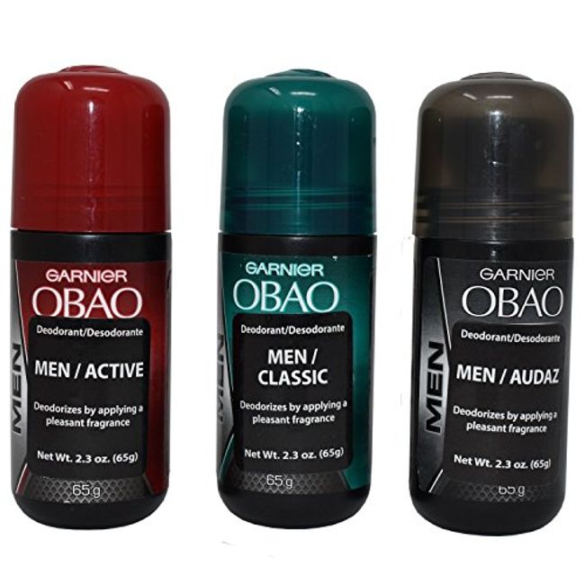 OBAO Assorted Deodorant for Men - Pack of 3