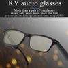 Bluetooth Sunglasses Wireless Glasses Headphone Headset Stereo Earphone W/ Mic✅