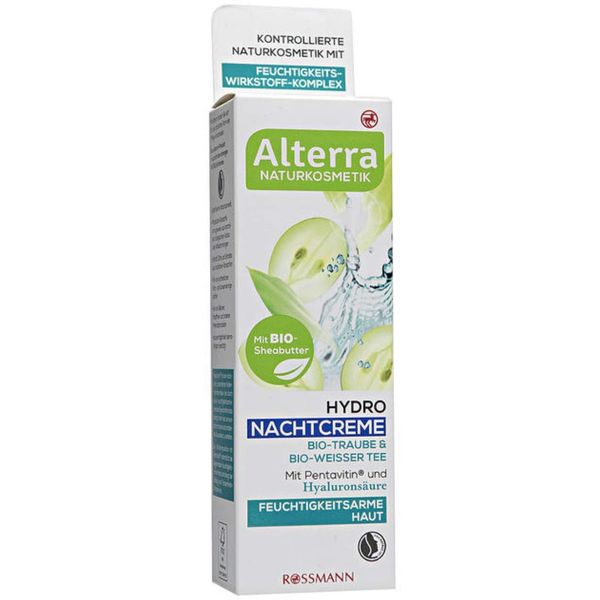 Alterra Hydro Night Cream for Low Moisture Skin 50 ml