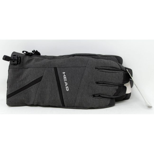 Head Unisex Grey Heather XS Ski Gloves 1 Pair