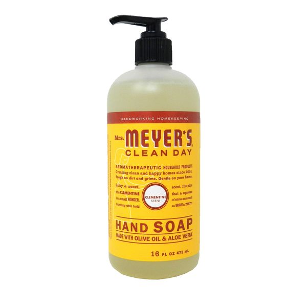 Mrs. Meyers Clean Day Clementine Hand Soap 16 Ounces