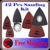 42 Sanding Kit Oscillating MultiTool Sand Pad For Ryobi Jobmax Craftsman Nextec