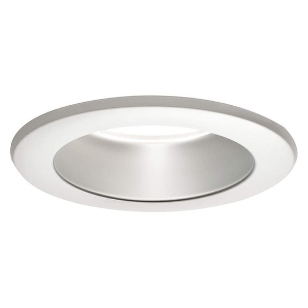 Cree Lighting LT6A LED Downlight Trim, 6" White Reflector Trim for LR6 Series - Diffused Anodized