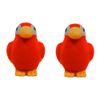 Stress Relief Squeezable Foam Parrot Set of 2